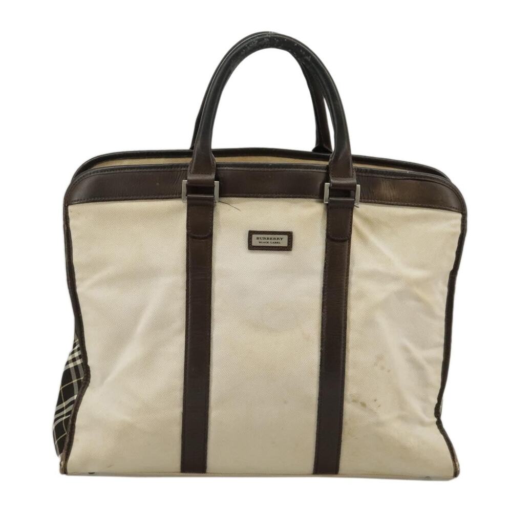 Burberry Black Label Handbag White